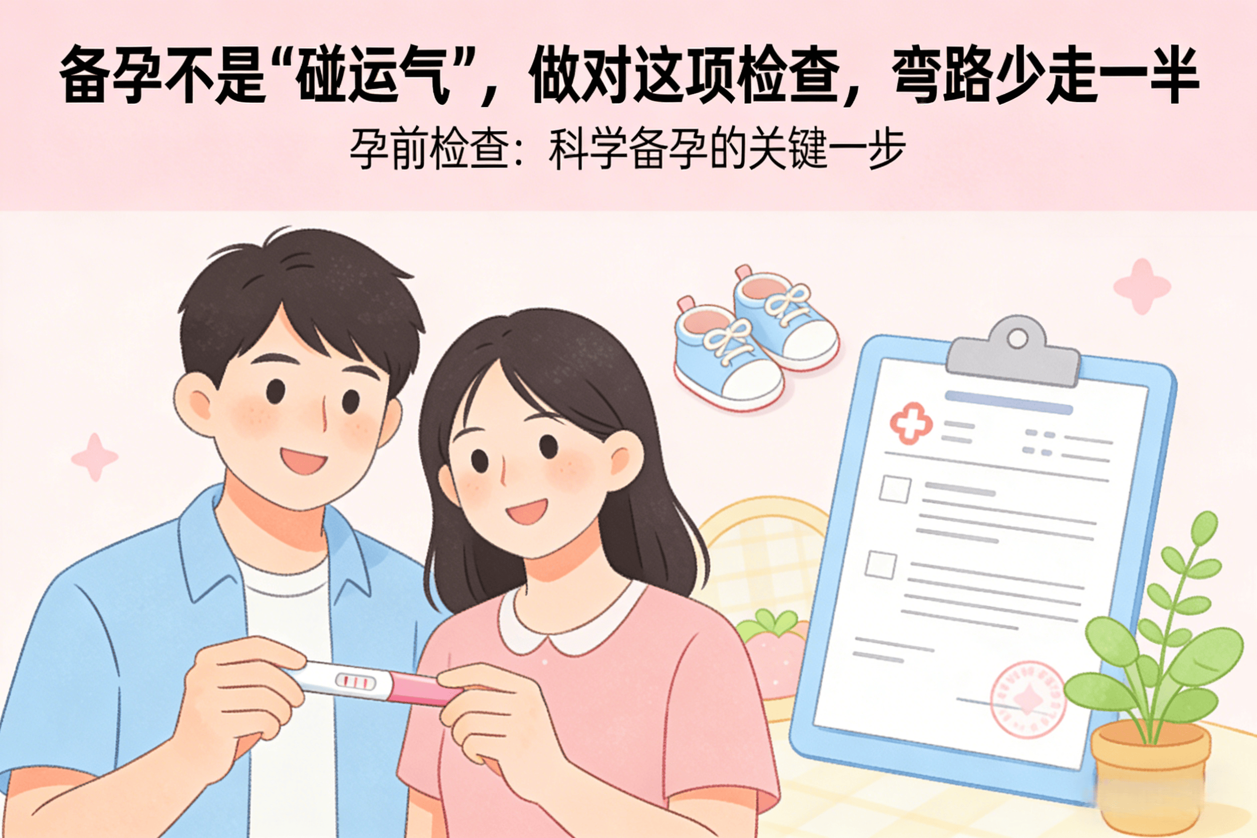 备孕不是“碰运气”，做对这项检查，弯路少走一半