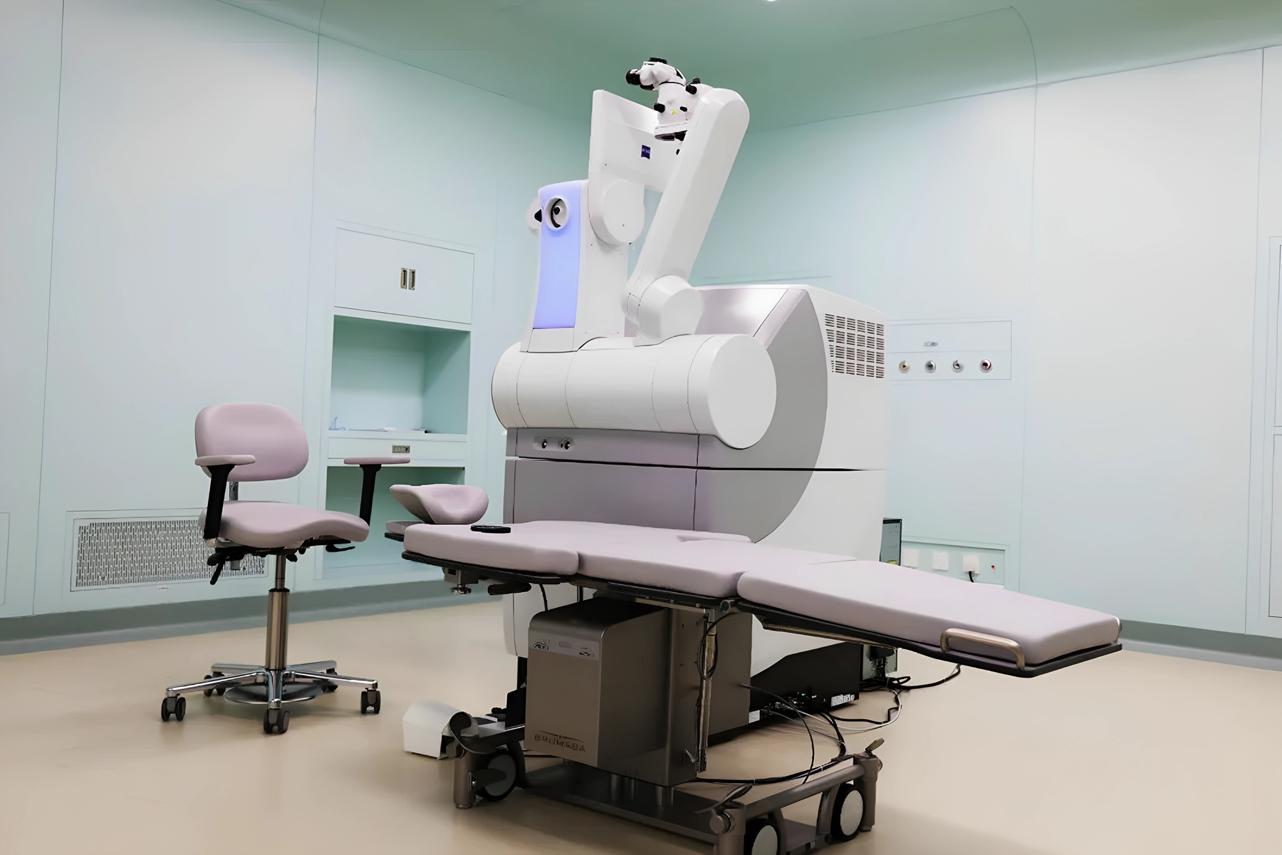 极速矫正近视!新一代眼科机器人医生“新全飞”正式入职青岛市妇女儿童医院